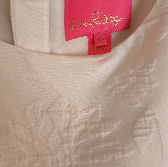 Embroidered Floral Lully Pulitzer Dress - Picture 3 of 7